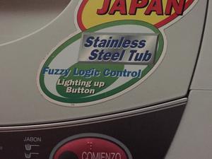Lavarropas Toshiba fuzzy logic japonés. carga superior
