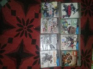 Lote de juegos(8) de ps3