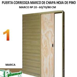 PUERTAS CORREDIZAS DE PINO Y CEDRO VARIAS MEDIDAS