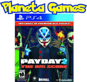 Payday 2 The Big Score Playstation Ps4 Fisicos Caja Cerrada