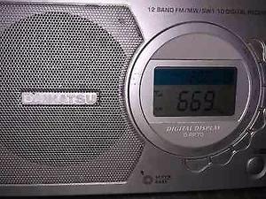 Radio digital AM FM y SW (Multibanda Digital), Alarma,
