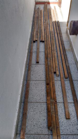 Tirantes para techos de 40x50 mm