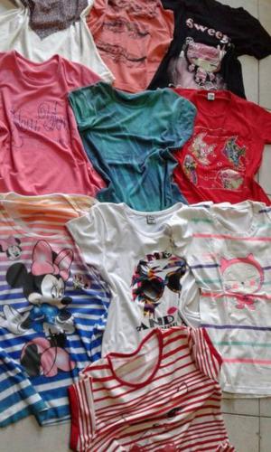 VENDO REMERAS VARIAS, MANGAS CORTAS, TODAS TALLE S. $ 100