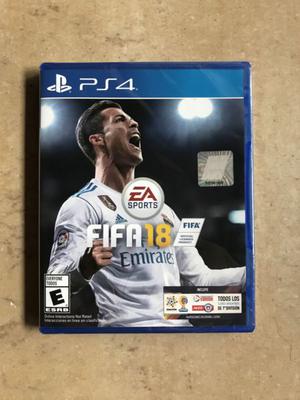 juego Físico FIFA18 PS4 - Nuevo y Cerrado
