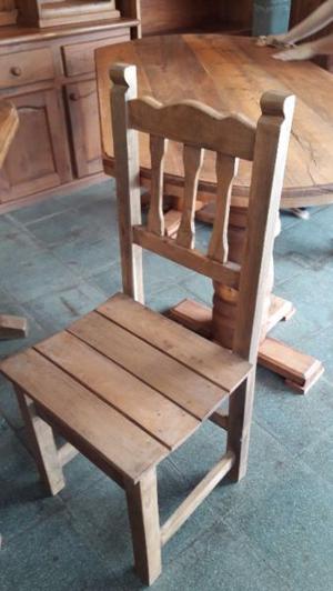 silla de algarrobo modelo palmeritas