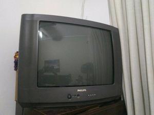 tv philips pantalla semiplana 25" (usado)