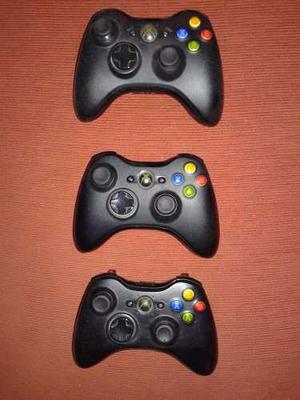 2 Joistick Xbox 360 Inhalambrico En Perfecto Estado!