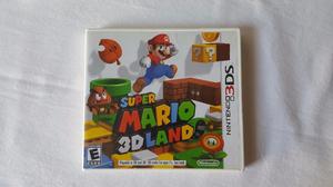 3DS Super Mario 3D Land. SIN USAR En Caja Como Nuevo!!