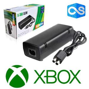 Fuente Xbox 360 Slim 220v C/cable Power Nuevo Doble Pin