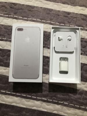 Iphone 7 plus 256 gb silver Inmaculado