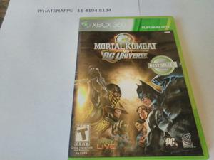 Juego Xbox 360 Mortal Kombat Vs Dc Universe, Excelente Estad