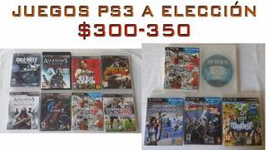 Juegos PS3 Perfecto Estado, Todos en caja COMO NUEVOS!!!!