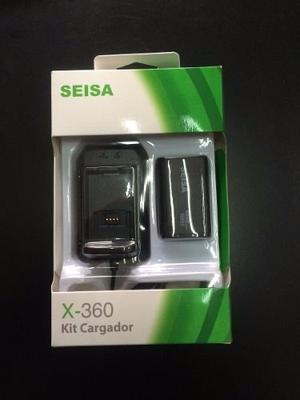 Kit Cuna Cable Usb Cargador Y Batería mah Para Xbox 360