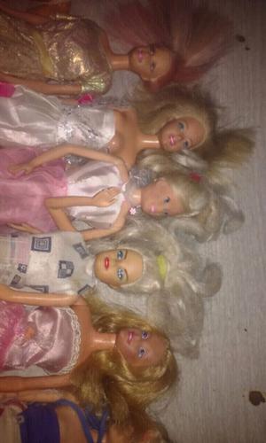 Lotes de muñecas antiguas barbie