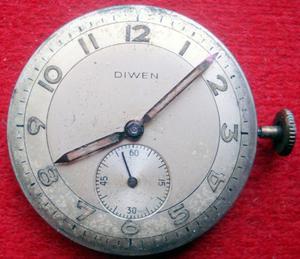 Maquina Reloj Pulsera Diwen 17 Jewel Swiss No Funciona