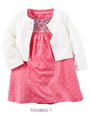 Oferta - Carters Original - Vestido Con Cardigan De Algodon