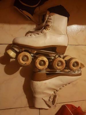 Patines n°38 con poco uso