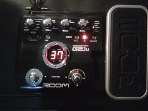 Pedalera Zoom G2.1u con Pedal de Expresion!!!