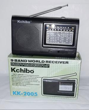 RADIO KCHIBO KK  - ELECTRICA 220V O A PILA - FM/MW/9