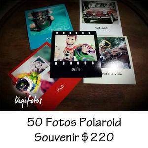 Revelado Digital Estilo Polaroid 10x9cm X50
