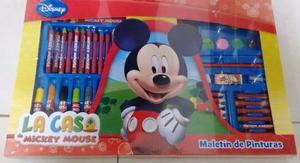 Set Grande Para Pintar De Mickey
