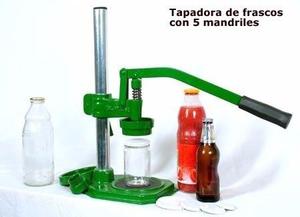 Tapadora De Frascos Y Botellas Manual Marca Blaybar / Cimbra