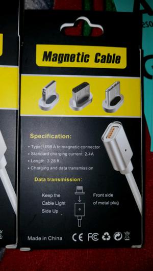 Vendo cable usb magnético (para que cuides el pin de carga)