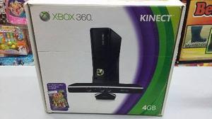 Xbox 360 Con Kinect Excelente Estado Con 3 Juegos Gratis