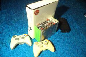 Xbox 360 Edicion Especial 2 Joysticks 1 Juego Orig. Hdmi