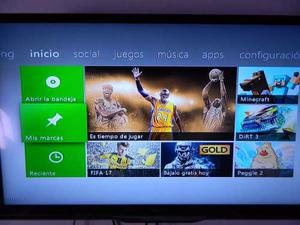 Xbox 360 Original Actualizada 2 Controles Excelente