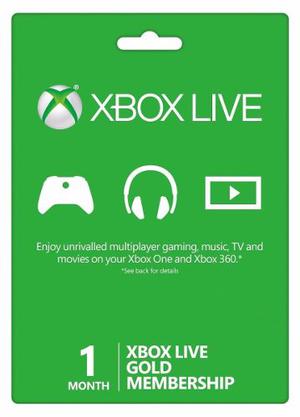 Xbox Live Gold 1 Mes (1x30) | Psntech
