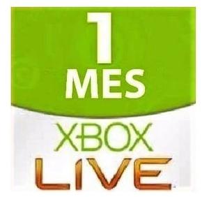 Xbox Live Gold 1 Mes (2x14) - Códigos Juego Online