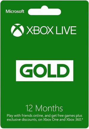 Xbox Live Gold 12 Meses | Psntech
