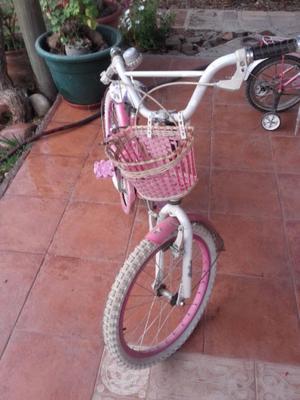 bicicleta ROD 20 para nena exelente estado