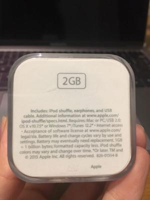 iPod shuffle 2 GB