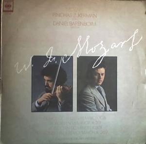 mozart pinchas zukerman violin daniel barenboim director