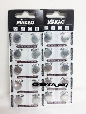 20 Pilas Boton Ag13 O Lr Cx157 Para Relojes Calcula