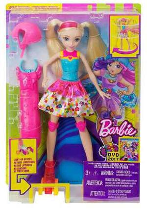 Barbie Patines Luminosos.. Original De Mattel