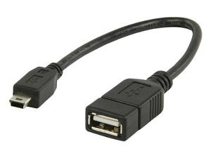 Cable Mini Usb Macho A Usb Hembra (otg)