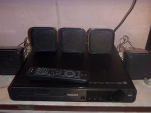 Home Theater Philips, control, usb, lee copias, impecable