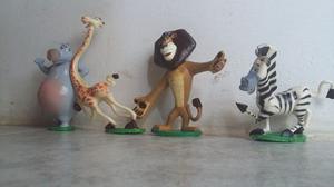 Set De 4 Muñecos Coleccionables Madagaskar