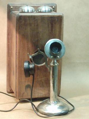 Telefono Candelero Western Electric  Completo