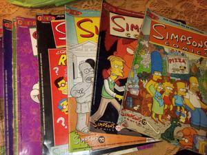 11 comics de los simpsons