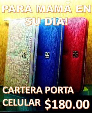 Cartera porta celular $ 180 (zona norte)  wps