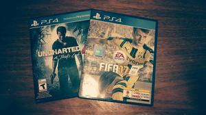 FIFA 17 + Uncharted 4 Ps4