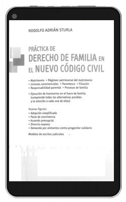 Práctica Derecho De Familia Nuevo Código. Modelos