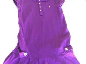 Vestido violeta Polo