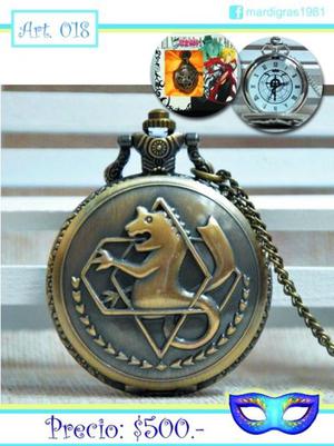 Full Metal Alchemist Reloj Colgante