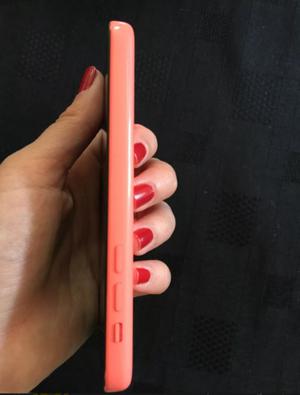 Iphone 5c rosa funciona a la perfecion 16 gb
