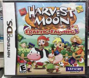 Juego Ds Harvest Moon Frantic Farming Nuevo Sellado Original